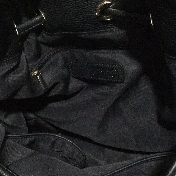 Dream Control Drawstring, Grommeted Shoulder Bag/Handbag, Black - Picture 13 of 13